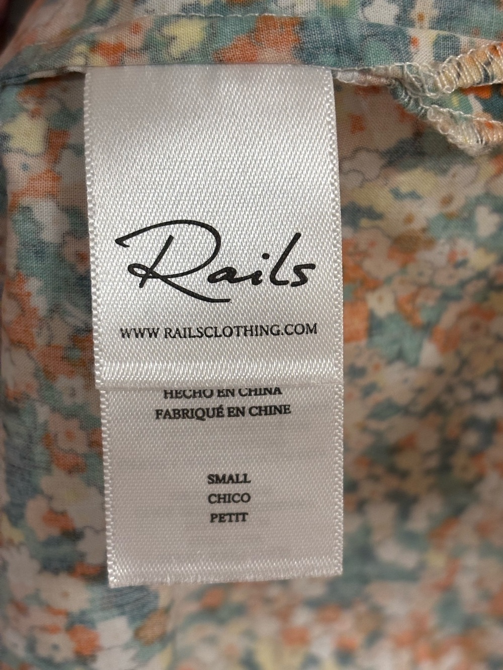 RAILS Floral Amal Shirt in Cassia - Picture 6 of 8